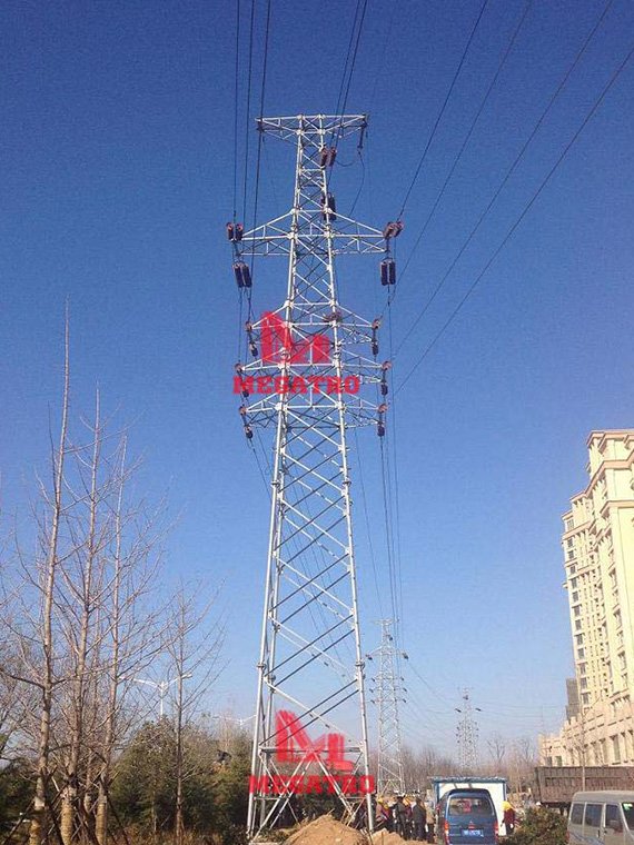 Free Standing Steel Lattice Tower Qingdao Megatro Mechanical And Electrical Equipment Co Ltd